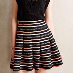 ANTHROPOLOGIE HD IN PARIS Striped Skirt